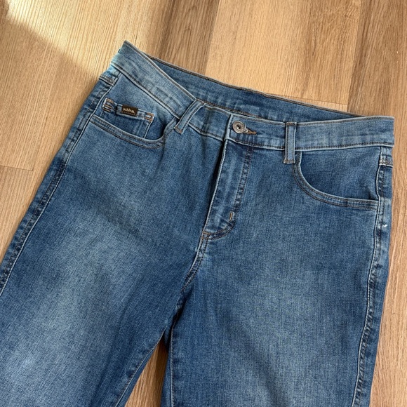 KUHL Jeans 9" KONTOUR™ FLEX DENIM Skinny Jeans Size 8 Vintage Blue $109 Retail - Picture 3 of 12